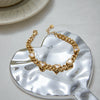 Wholesale Women's Love Geometric Stainless Steel Electroplated Bracelet Light Luxury High End Jewelry Without Fading