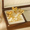 Wholesale Women's Love Ring Titanium Steel Heartshaped High Sense Electroplated