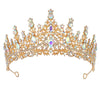 Wholesale Women's Luxury Bridal Crown Hairband Accessories Zinc Alloy Electroplating