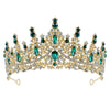 Wholesale Women's Luxury Bridal Crown Hairband Accessories Zinc Alloy Electroplating