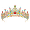 Wholesale Women's Luxury Bridal Crown Hairband Accessories Zinc Alloy Electroplating