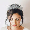 Wholesale Women's Luxury Bridal Crown Hairband Accessories Zinc Alloy Electroplating