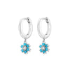 Wholesale Women's Luxury Geometric Zircon Earring Sets Copper Purely Handmade