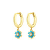 Wholesale Women's Luxury Geometric Zircon Earring Sets Copper Purely Handmade