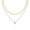 Wholesale Women's Luxury Highend Geometric Moissanite Inlaid 925 Sterling Silver Pendant Necklace