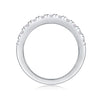 Wholesale Women's Luxury S925 Silver Geometric Moissanite Inlaid Ring
