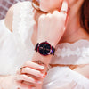 Wholesale Women's Magnet Watch Alloy Case Stainless Steel Strap Round Dial Leisure Style