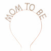Wholesale Women's Maternity Headband Alloy Electroplated Letter Hair Accessories
