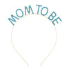 Wholesale Women's Maternity Headband Alloy Electroplated Letter Hair Accessories