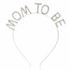 Wholesale Women's Maternity Headband Alloy Electroplated Letter Hair Accessories