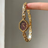 Wholesale Women's Medieval Style Alloy Watch With Diamondshaped Dial And Thorn Design