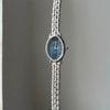 Wholesale Women's Medieval Style Oval Motherofpearl Watch With Stainless Steel Strap And Buckle Alloy Case And Ordinary Glass Mirror