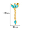 Wholesale Women's Metal Crown Tassel Zircon Ear Bone Nail Jewelry With Electroplating