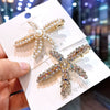 Wholesale Women's Metal Duckbill Clip Starfish Pearl Hairpin With Electroplating