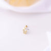 Wholesale Women's Metal Geometric Electroplated Screw Rod Twist Ball Earrings