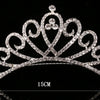 Wholesale Women's Metal Hair Accessories Wedding Crown Comb With Geometric And Plaid Patterns