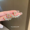 Wholesale Women's Metal Letter Earrings With 925 Silver Needles And Electroplating Simple Style