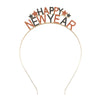 Wholesale Women's Metal Letter Headband Electroplated Hair Accessories