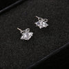Wholesale Women's Mini Cartoon Animal Zodiac 925 Sterling Silver Earrings With Electroplating