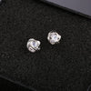 Wholesale Women's Mini Cartoon Animal Zodiac 925 Sterling Silver Earrings With Electroplating