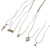 Wholesale Women's Mini Heart Shaped Pendant Clavicle Necklace Copper Titanium Steel Electroplated Niche Design