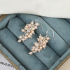 Wholesale Women's Minimalist Drop Shape Natural Freshwater Pearl S925 Sterling Silver Earrings Set With Pearls
