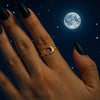 Wholesale Women's Minimalist Electroplated Copper Star Shape Ring Accessories