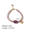Wholesale Women's Minimalist Freshwater Pearl And K Gold Jewelry Including Necklace Bracelet Ring With Electroplating