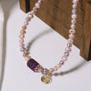 Wholesale Women's Minimalist Freshwater Pearl And K Gold Jewelry Including Necklace Bracelet Ring With Electroplating