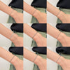 Wholesale Women's Minimalist Geometric Alloy Electroplated Ring Bracelet