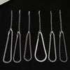 Wholesale Women's Minimalist Geometric Alloy Electroplated Ring Bracelet