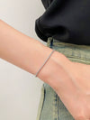 Wholesale Women's Minimalist Geometric Alloy Electroplated Ring Bracelet