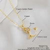 Wholesale Women's Minimalist Geometric Copper O Chain Pendant Necklace With Electroplating