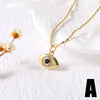 Wholesale Women's Minimalist Geometric Copper Pendant Necklace With Bamboo Chain And 18K Gold Electroplated Treatment