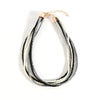 Wholesale Women's Minimalist Geometric Glass And Rice Beads Multilayer Necklace With Electroplating