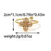 Wholesale Women's Minimalist Geometric Inlaid Heartshaped Zircon Titanium Steel Ring With Electroplating