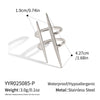 Wholesale Women's Minimalist Geometric Open Ring Stainless Steel Vacuum Real Gold Plated Jewelry