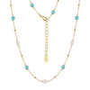 Wholesale Women's Minimalist Geometric 925 Silver Electroplated Cross Chain Necklace