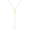 Wholesale Women's Minimalist Geometric Silver Electroplated Cross Chain Yshaped Clavicle Necklace