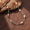 Wholesale Women's Minimalist Geometric Silver 925 Silver Cross Chain Electroplated Necklace