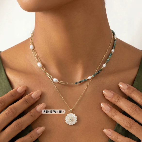 Wholesale Women's Minimalist Geometric Silver 925 Silver Cross Chain Electroplated Necklace