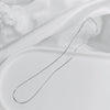 Wholesale Women's Minimalist Geometric 925 Silver Snake Bone Chain Gold Plated