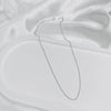 Wholesale Women's Minimalist Geometric 925 Silver Snake Bone Chain Gold Plated
