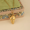 Wholesale Women's Minimalist Geometric Stainless Steel 18K Gold Plated Cross Chain Necklace