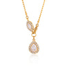Wholesale Women's Minimalist Geometric Stainless Steel Necklace Pendant With Pvd Furnace Vacuum Real Gold Plating