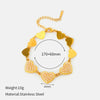 Wholesale Women's Minimalist Ins Style Bowshaped Inlaid Pearl Stainless Steel Electroplated Bracelet