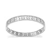 Wholesale Women's Minimalist Light Luxury Brass Microinlaid Fourpetal Flower Bracelet