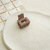 Wholesale Women's Minimalist Plastic Resin Square Bangs Hair Clip With Seiko Design