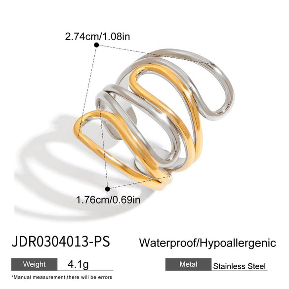 Wholesale Women's Minimalist Stainless Steel Jewelry With Geometric Pattern And Electroplating Design