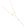 Wholesale Women's Minimalist Star Shape Stainless Steel Electroplated O Word Chain Clavicle Necklace